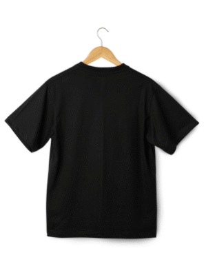 Classic Plain Black T-Shirt | 100% Cotton | Unisex Casual Wear